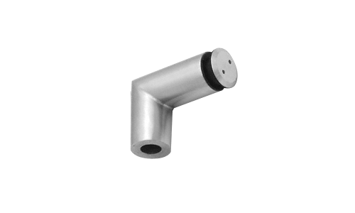 CRL Brushed Stainless 1-3/8' Single Hole Keeper for Locking Ladder Pulls