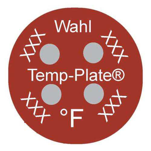 WAHL 444-101F Non-Rev Temp Indicator, Mylar, PK10