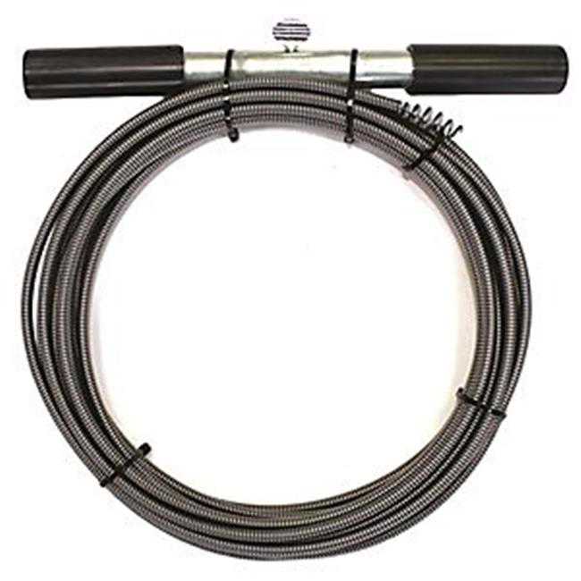 Prosource 2593911 DC00002-15 0.25 in. x 15 ft. Auger Drain, Black