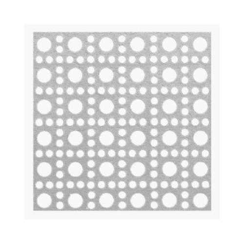 Steelworks Boltmaster 11257 Lincane Aluminum Perforated Sheet, .020 x 24 x 36-In., Silver, Must Purchase in Quantities o