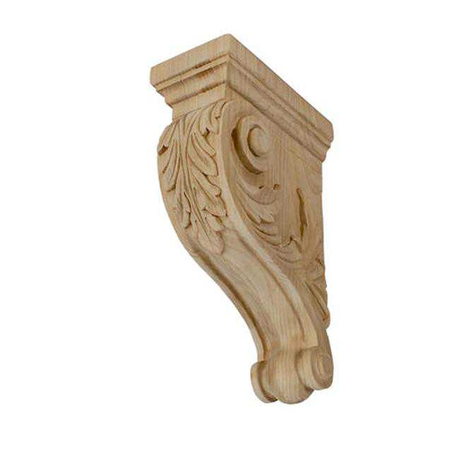 American Pro Decor 5APD10529 Small Carved Wood Corbel