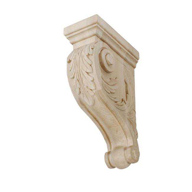 American Pro Decor 5APD10528 Small Carved Wood Corbel