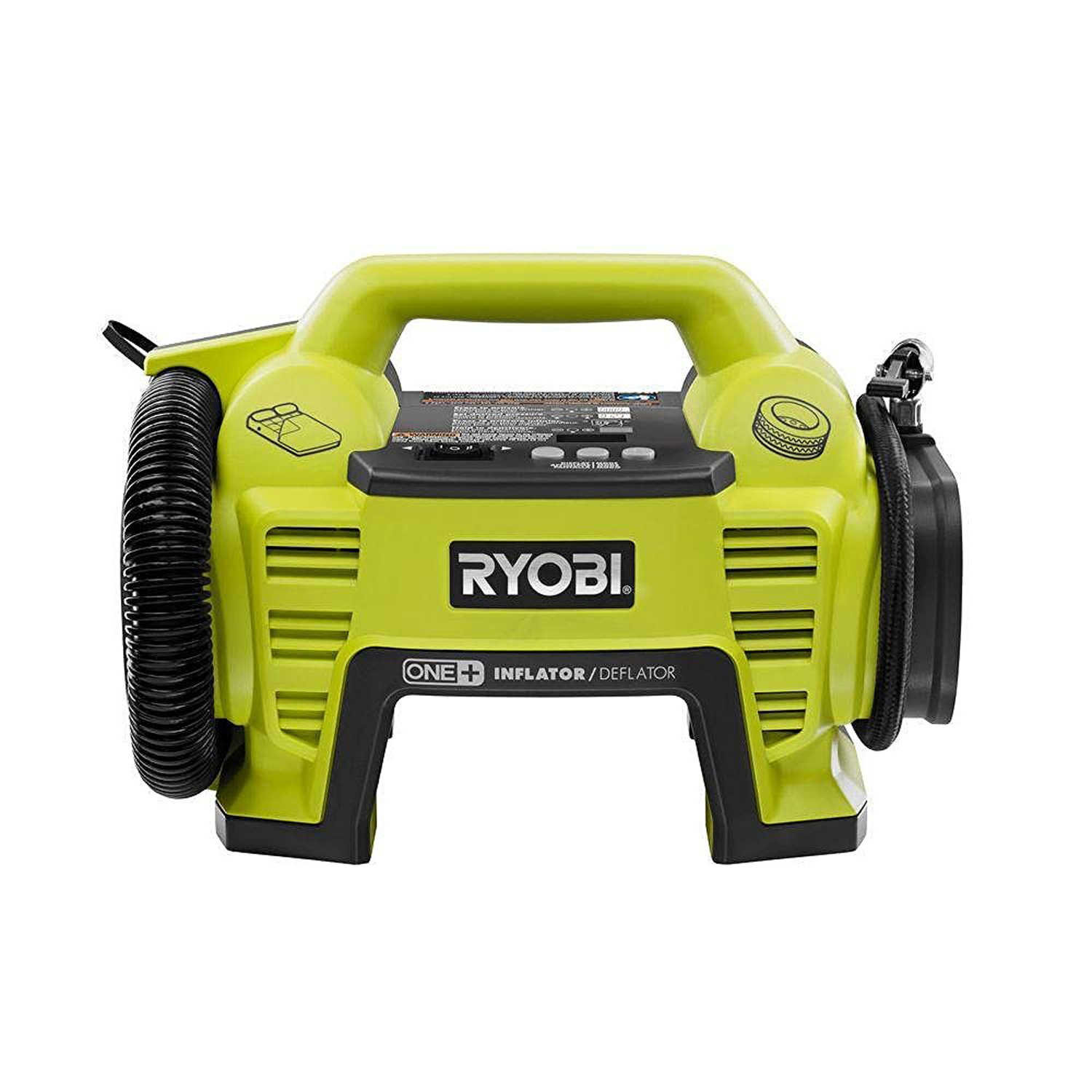 Ryobi ONE+ P731 18V Volt Dual Function Cordless Inflating/Deflating Air Compressor, Bare Tool