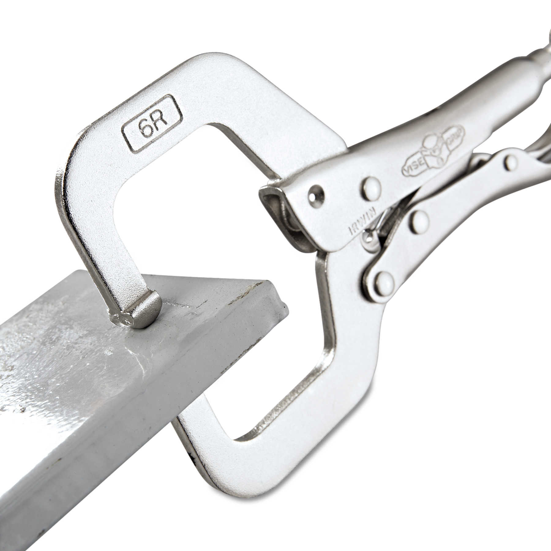 IRWIN Original Locking C-Clamp Pliers, 6' Tool Length, 2 1/8' Jaw Capacity