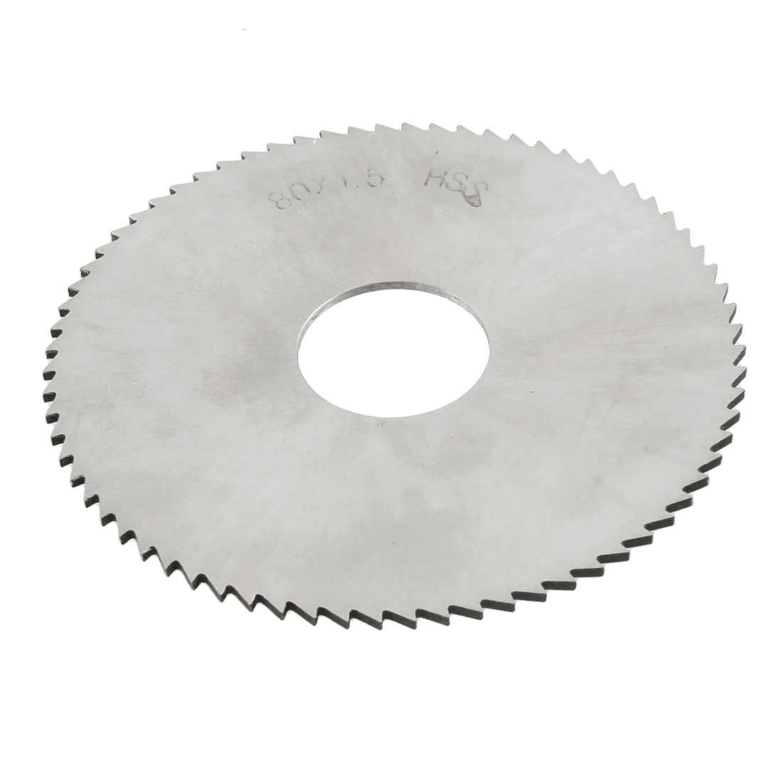 Unique Bargains 72T 80mm OD 1.5mm Thickness HSS Circular Slitting Saw