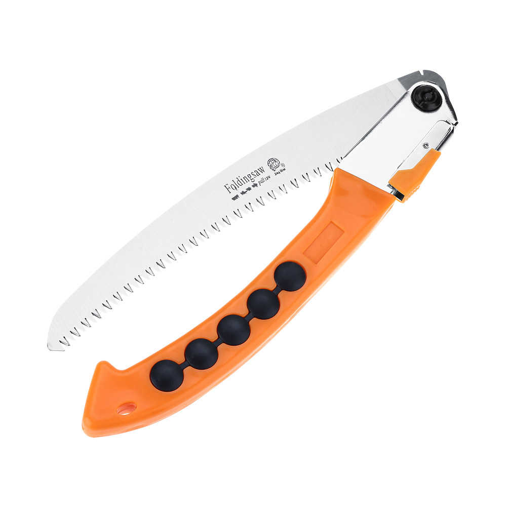 Yosoo Foldable Portable Pruning Hand Saw with Anti-slip Handle Outdoor Gardening Tree Trimming Tool, Trimming Saw,Pruning Saw