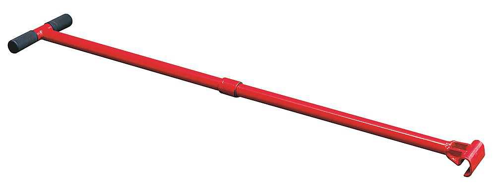Dayton Steering Bar, 36', For Use With Nos. 21D021, 21D022, 21D023 Roller Units - 21D026