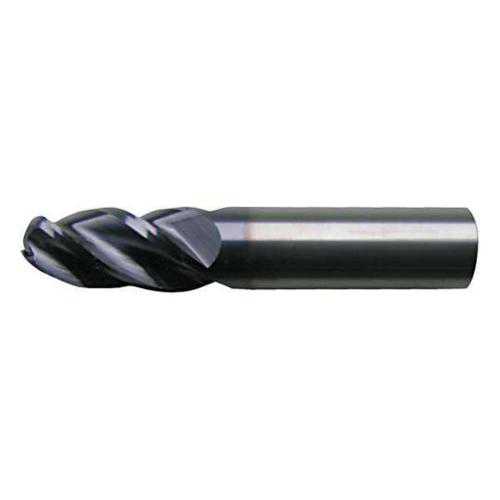 CLEVELAND C60109 Carbide End Mill,Ball Nose,3/16 in. dia.