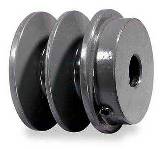 2.0' X 5/8' Double Groove AK Fixed Bore Pulley # 2AK20X5/8