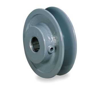 4.25' X 3/4' Single Groove Fixed Bore 'A' Pulley # AK44X3/4