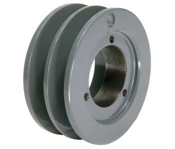 10.25' OD Double Groove 'H' Pulley (bushing not included) # 2AK104H