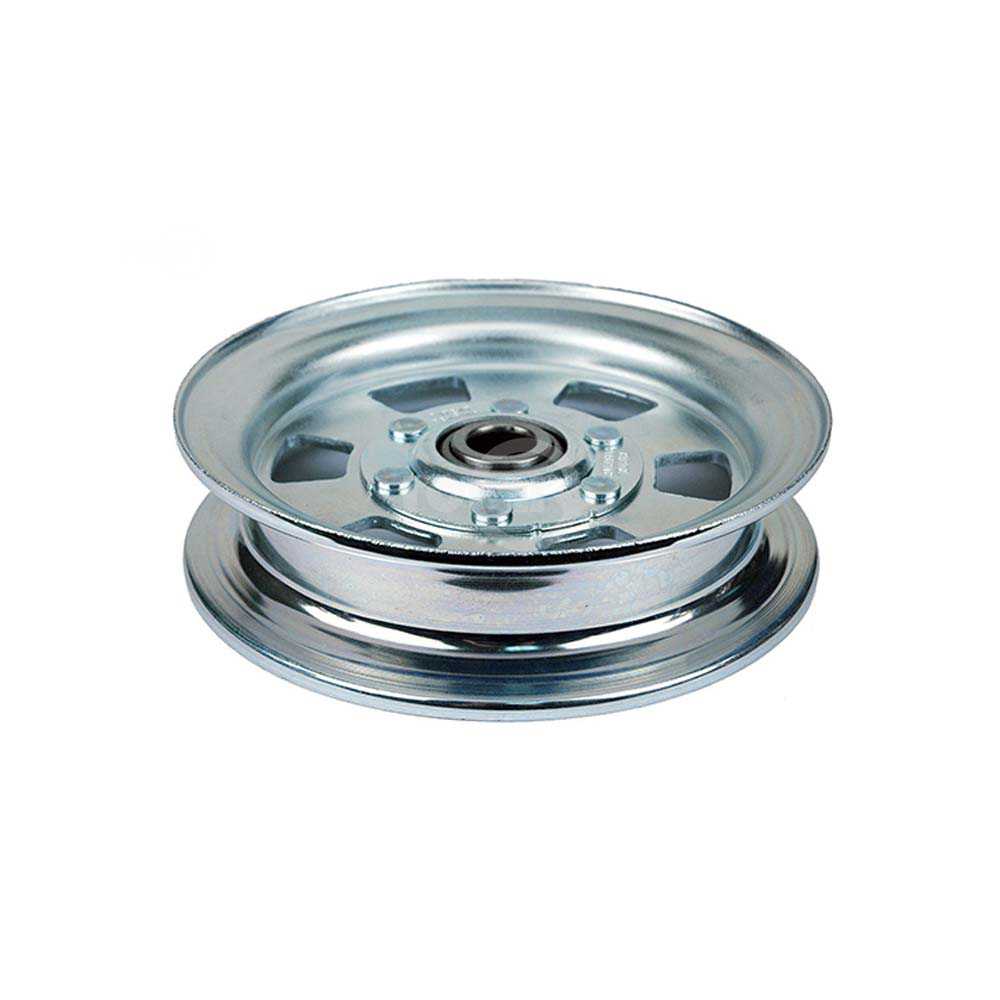 Toro/eXmark 116-4668 Flat Idler Pulley. Fits eXmark Laser Z & Pioneer & Toro Z Master. Fits and is included in Exmark 116-3755 Deck Idler Assembly Kit.