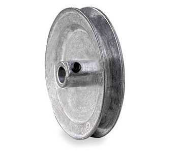 2.00' x 1/2' Single Groove Fixed Bore Die Cast Pulley