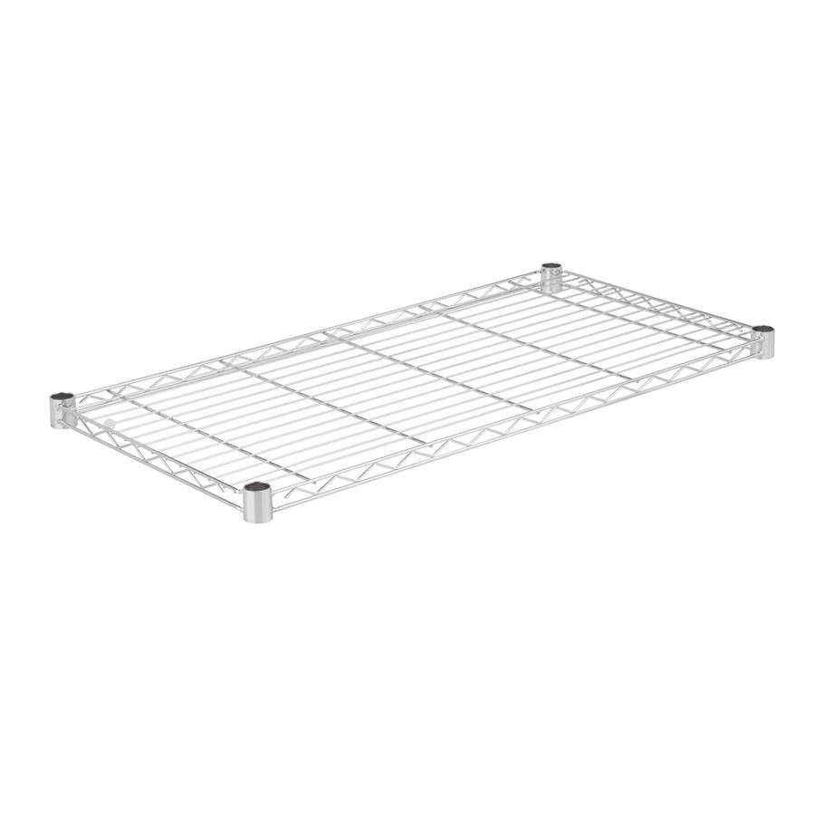 Honey Can Do Steel Wire Shelf with 350lb Capacity, Chrome