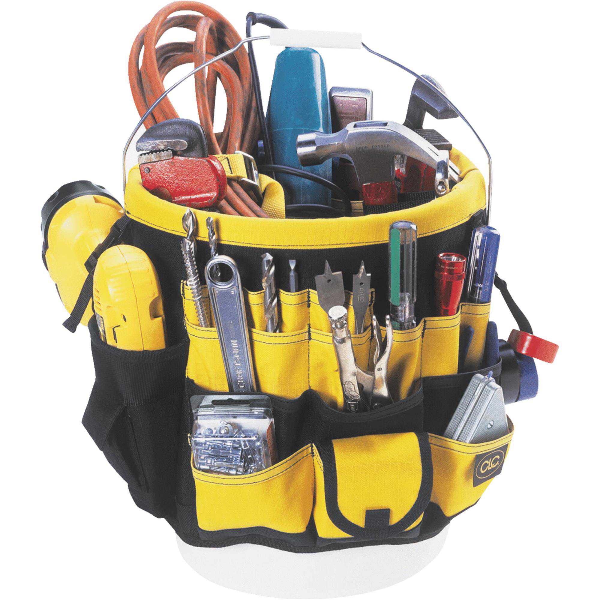 61-Pocket In and Out Bucket Organizer