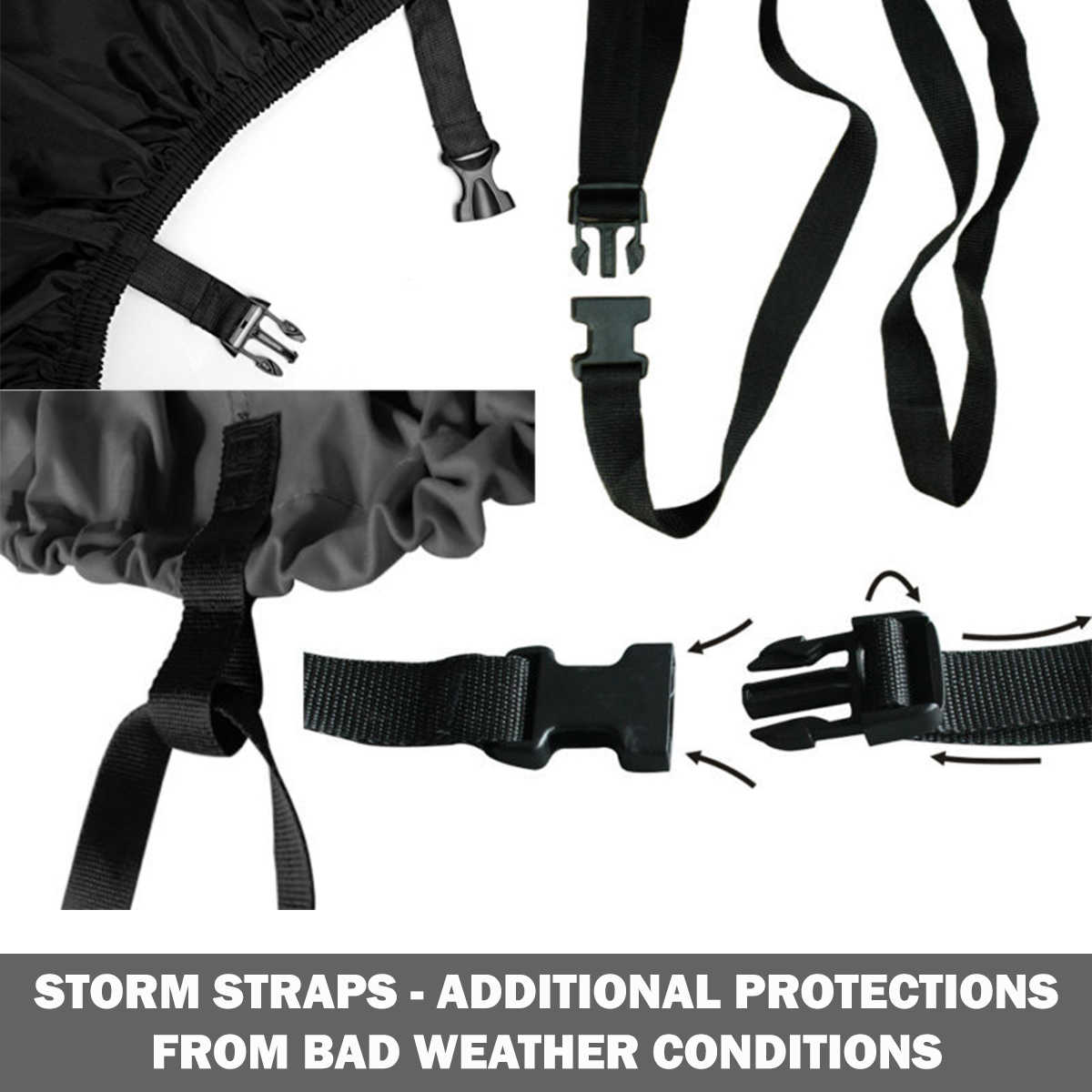 Widras Bicycle and Motorcycle Cover for Outdoor Storage Bike Heavy Duty Rip stop Material, Waterproof & Anti-UV Protection from All Weather Conditions for Mountain & Road Bikes